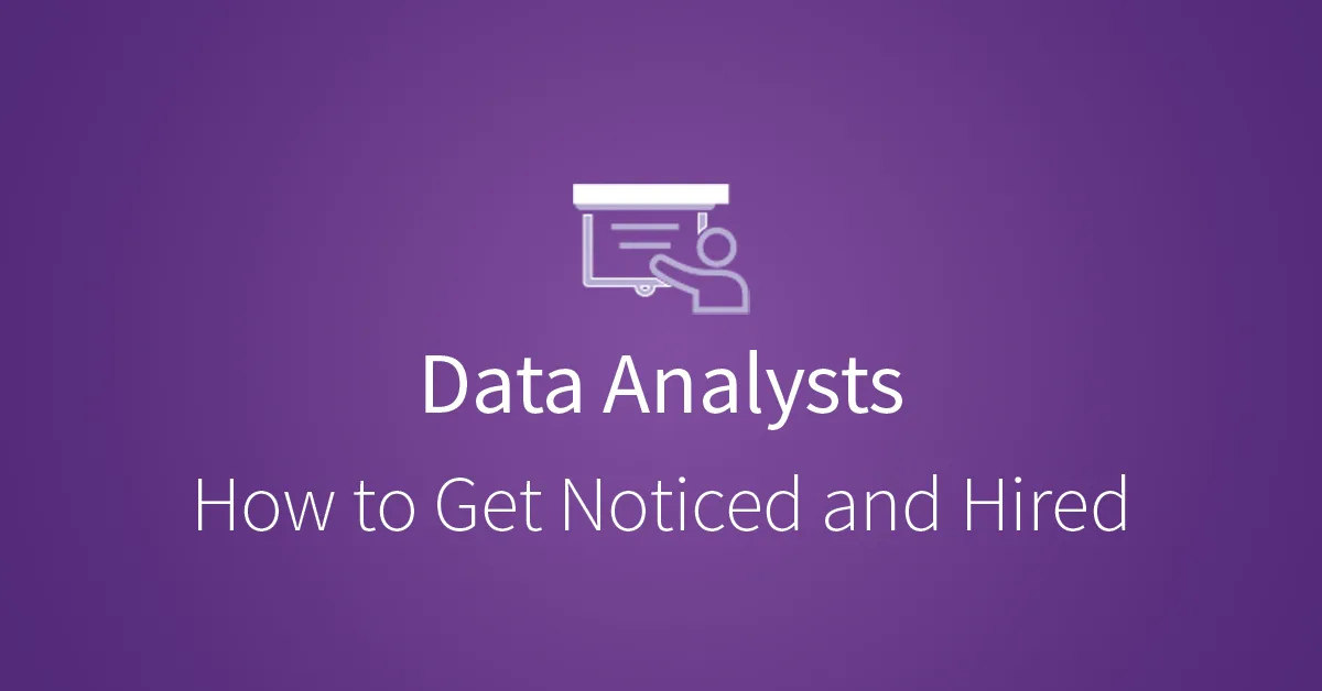 How to Get Hired as a Data Analyst via udacity.com