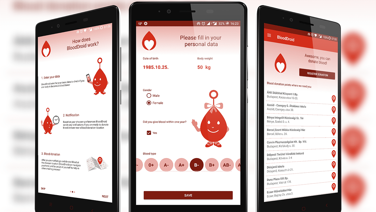 Udacity -BloodDroid -App That Can Save Lives