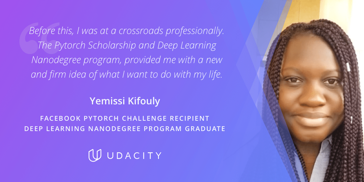 Yemissi Udacity Graduate Deep Learning Engineer Facebook Scholar