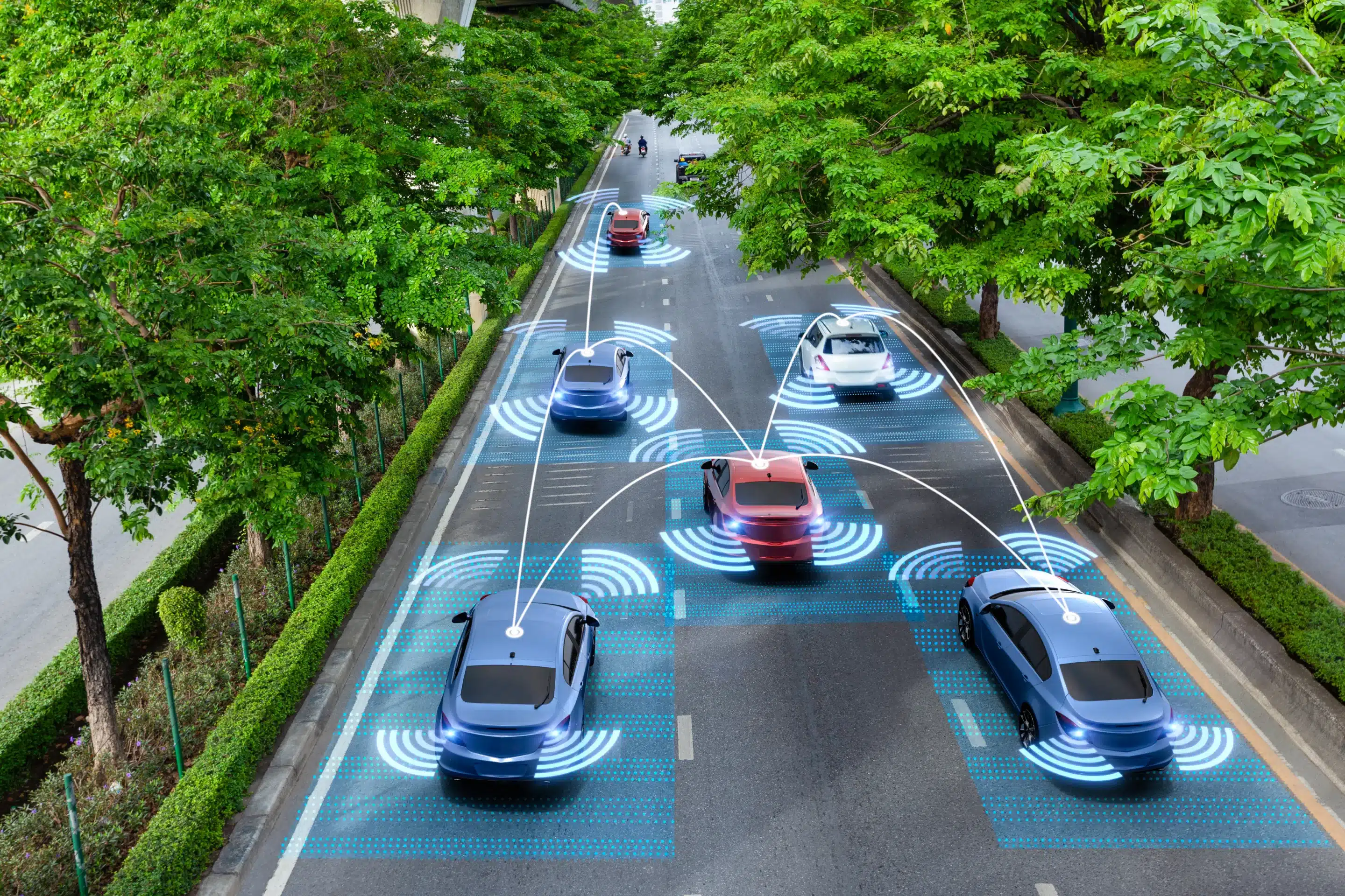 self-driving cars with sensor systems